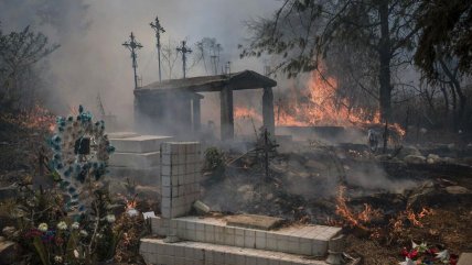  Alerta en México por más de 90 focos activos de incendios forestales 