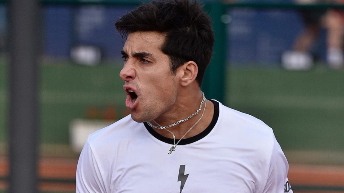 Cristian Garin fue frenado por Hassan en los cuartos del Challenger de Girona