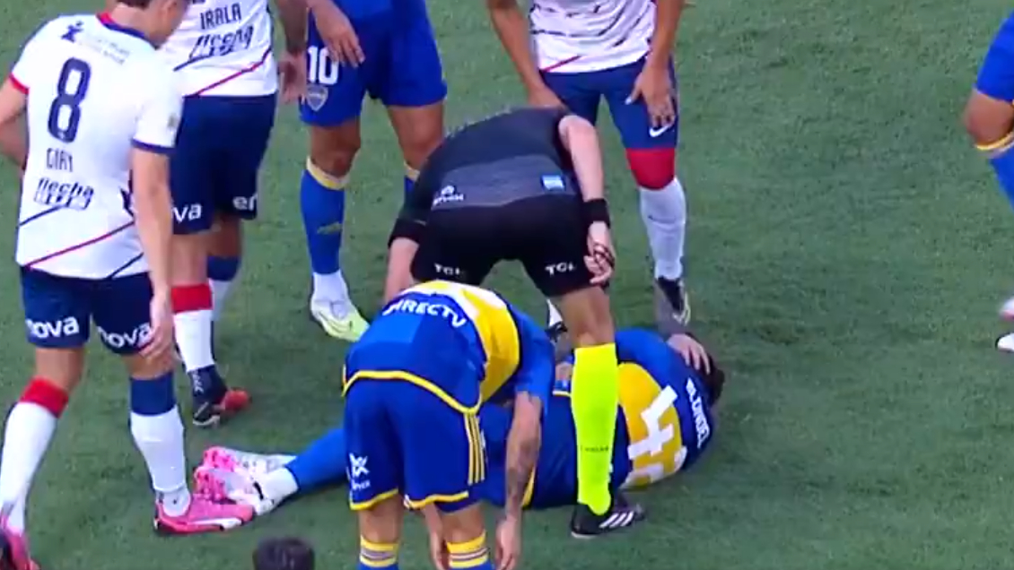Imágenes sensibles: Jugador de Boca Lucas Blondel sufrió seria lesión