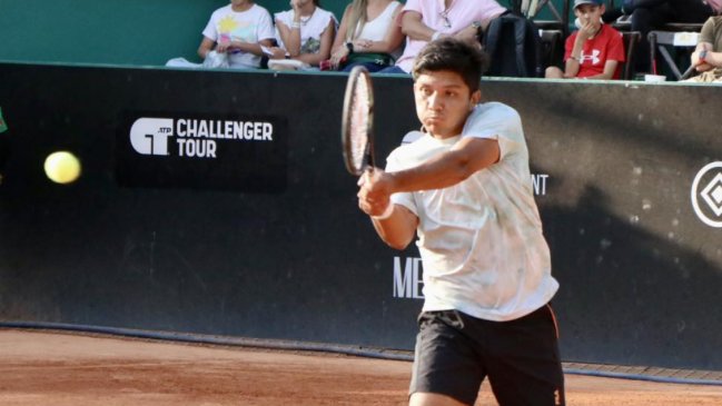 Matías Soto cayó ante Nicolás Mejía en la final de San Luis Potosí