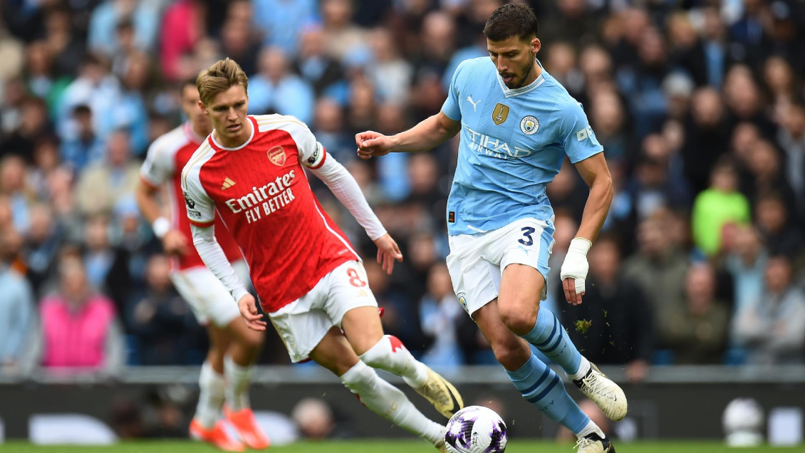 Manchester City y Arsenal chocan en un partidazo por la zona alta de la Premier
