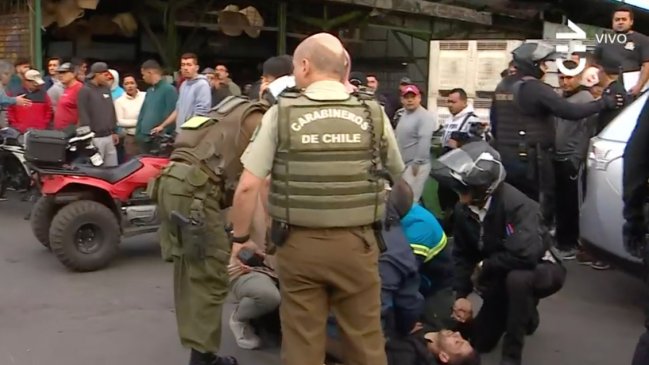 Equipo de Chilevisión sufre lesiones tras tiroteo en Lo Valledor