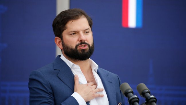 Presidente Boric calificó de 
