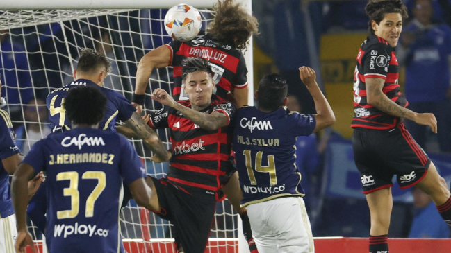   Flamengo de Erick Pulgar igualó como visita frente a Millonarios en la Libertadores 