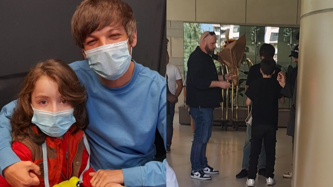 Louis Tomlinson se reencontró con su 