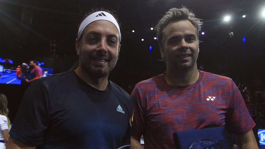 Nicolás Massú y Fernando González se miden en 