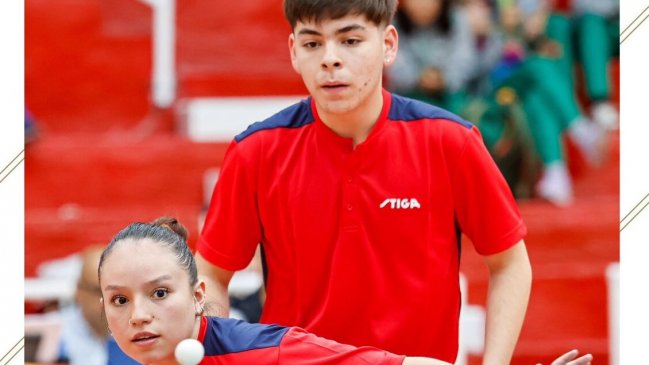  Tenis de mesa le entregó el primer oro a Chile en los Juegos Bolivarianos de la Juventud  