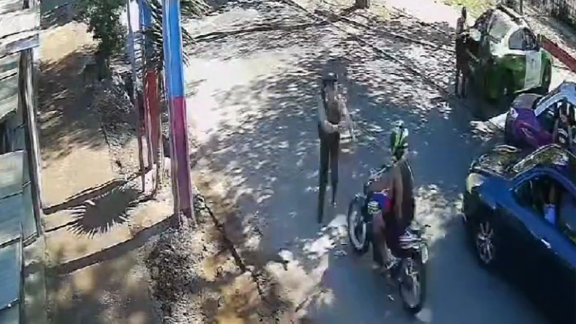 Carabinero fue atropellado por motociclista que portaba droga y quiso huir de un control