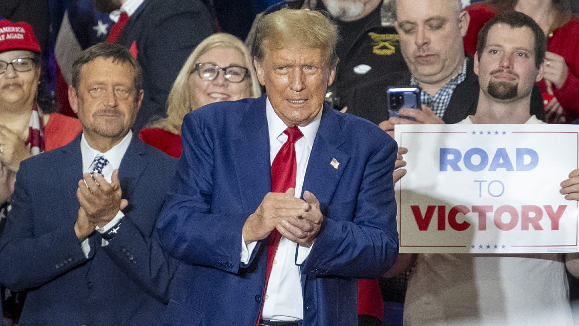 Trump se pintó como un 