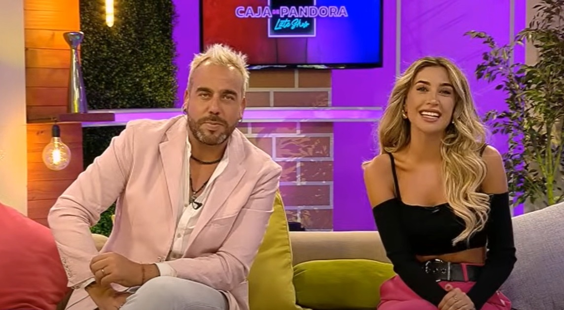 Francisco Kaminski y Camila Andrade en La Caja de Pandora