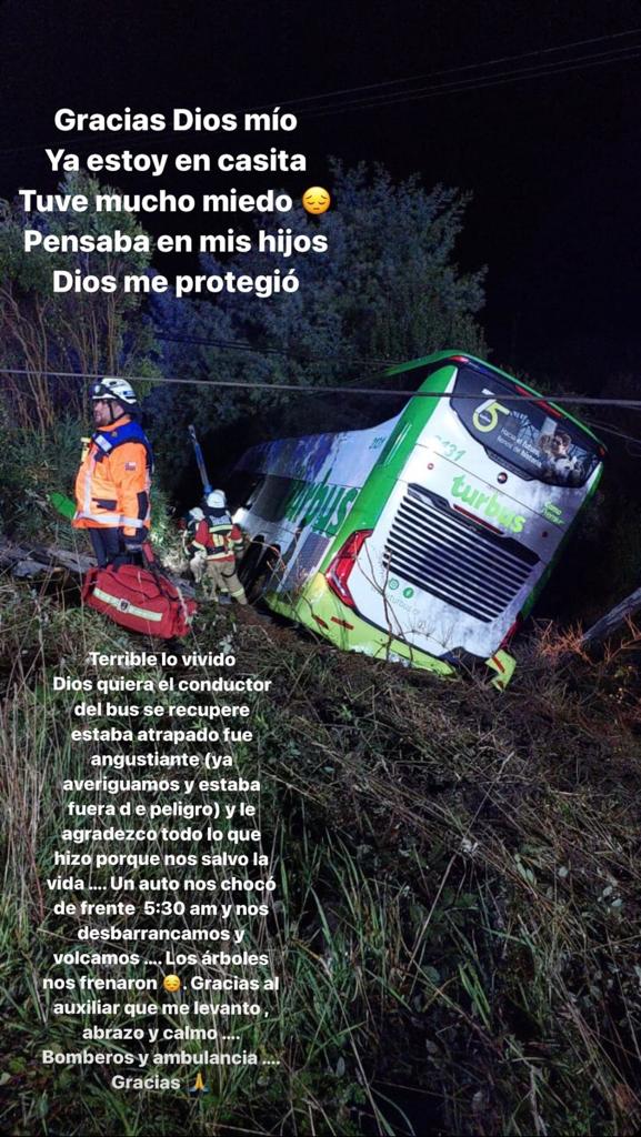 Joyce Castiblanco relató minutos de terror tras grave accidente en la región de Los Ríos