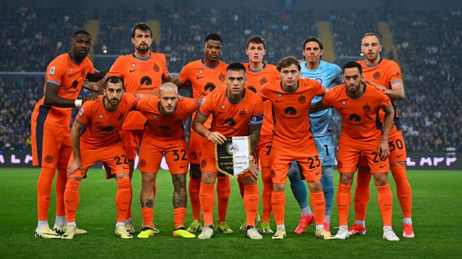 Inter de Milán enfrenta a Udinese en su ruta al título de Italia
