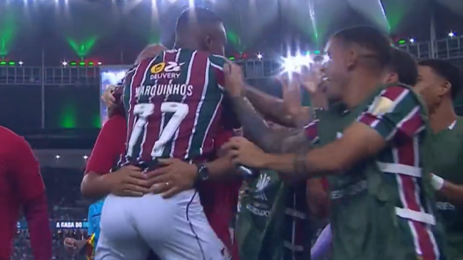 [VIDEO] Fluminense golpeó primero ante Colo Colo con un golazo tempranero