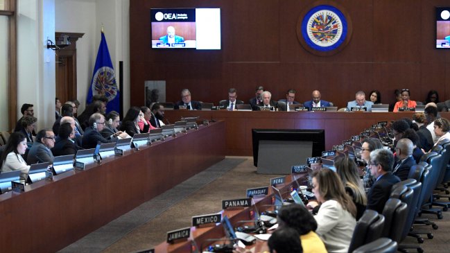 OEA condenó 