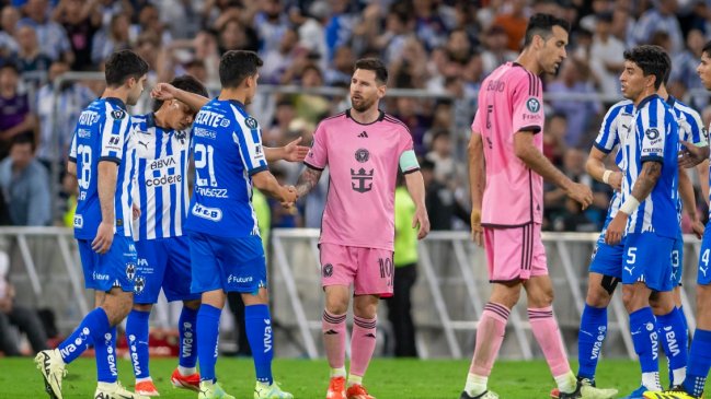   Monterrey frustró el avance de Messi e Inter Miami en la Copa de Campeones 