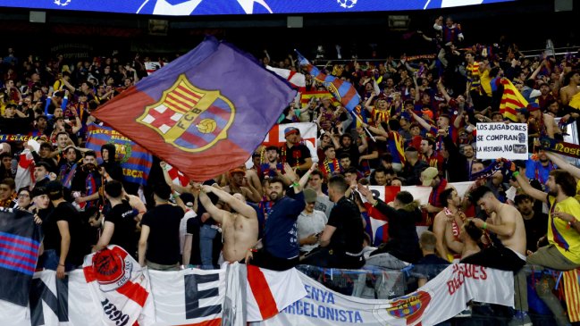   Hinchas de FC Barcelona hicieron el saludo nazi en París: Fueron detenidos 