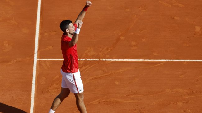 Djokovic se vengó de Musetti y entró a la ronda de los ocho mejores de Montecarlo