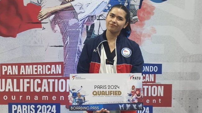 Constanza Fuentes clasificó al taekwondo de los Juegos Paralímpicos