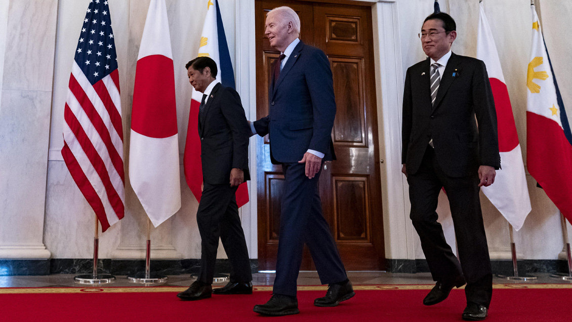 Biden acerca a Japón y Filipinas para hacer frente a Pekín en el Indopacífico
