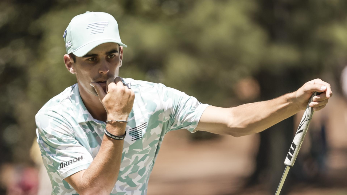 Joaquín Niemann mejoró en la tercera ronda del Masters de Augusta