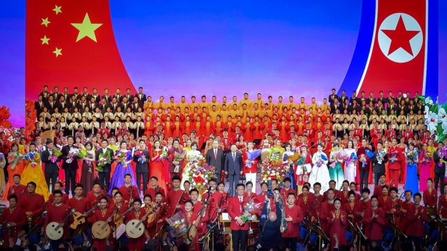 Corea del Norte y China prometen fortalecer lazos en el 75 aniversario de sus relaciones
