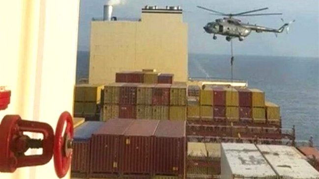   Irán capturó buque ligado a Israel en el golfo Pérsico 