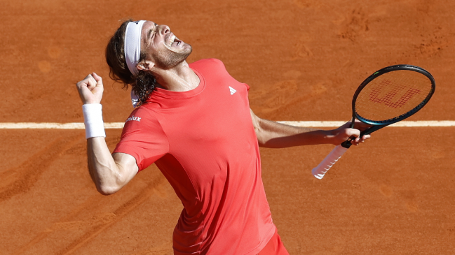 Tsitsipas entró a la final del Masters 1.000 de Montecarlo tras vencer a Sinner