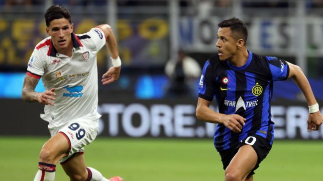   Inter de Milán se enredó con Cagliari en duelo que tuvo titularidad de Alexis Sánchez 