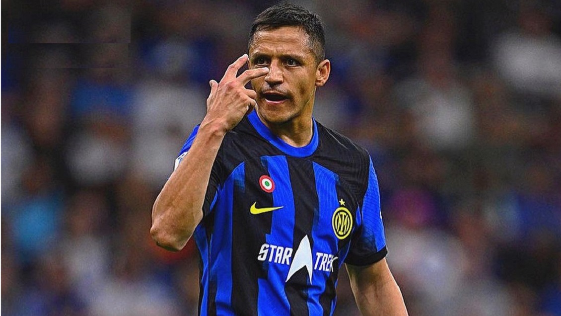 Alexis Sánchez fue distinguido como el mejor jugador del empate de Inter y Cagliari