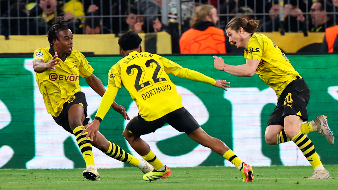 Borussia Dortmund remontó la serie ante Atlético de Madrid y avanzó a semifinales de la Champions