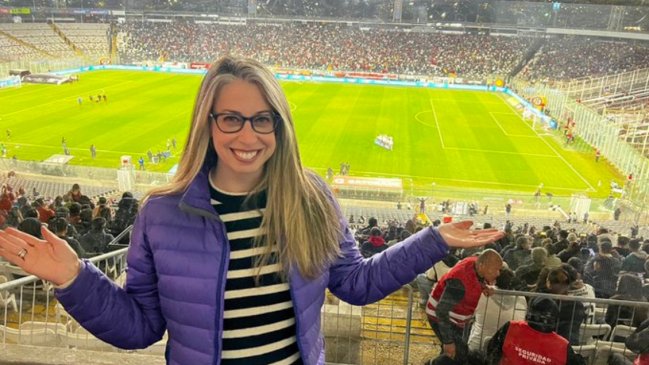 Embajadora de EE.UU. en Chile fue al Monumental: Un espectáculo escuchar a los hinchas