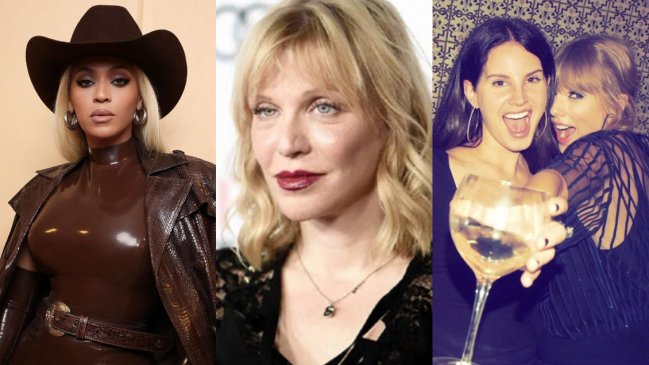 Courtney Love lanza ácida crítica a Beyoncé, Lana Del Rey y Taylor Swift