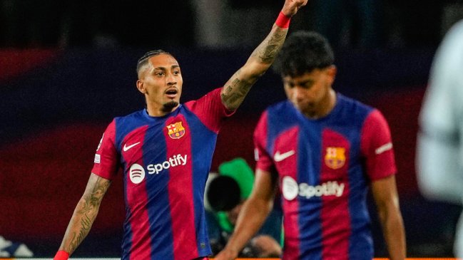 [VIDEO] Raphinha aprovechó una jugada de Yamal y puso 1-0 a FC Barcelona ante PSG