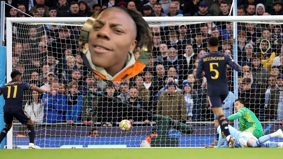 Influencer Speed celebró gol de Real Madrid y enfadó a hinchas de Manchester City