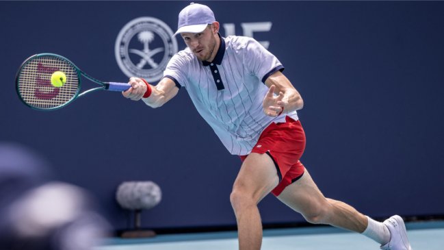 Nicolás Jarry hace su estreno en el Conde de Godó