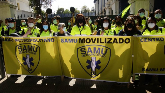 Paro del SAMU: Región Metropolitana cuenta con solo siete ambulancias operativas