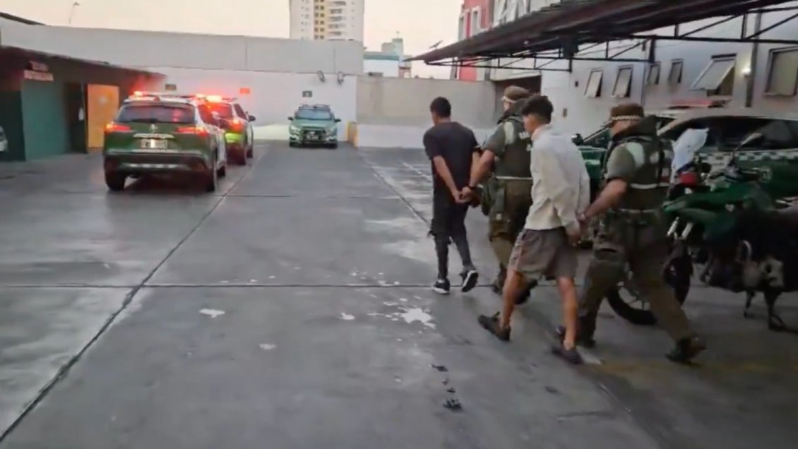 Tres sospechosos de secuestro fueron detenidos en Iquique