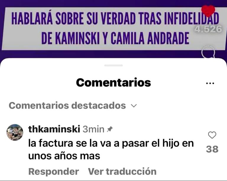 Hermano de Kaminski arremetió contra Carla Jara Hermano de Kaminski arremetió contra Carla Jara