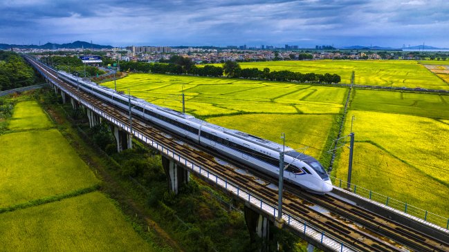   Nuevo tren bala chino alcanzará los 400 kilómetros por hora 