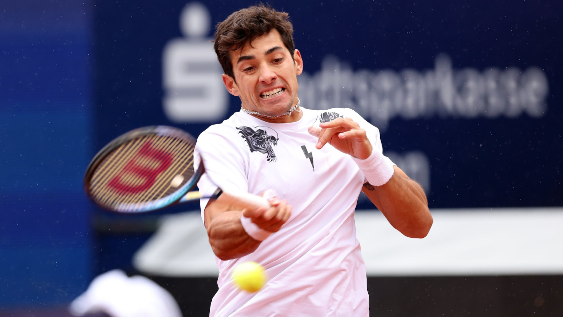 Cristian Garin vio finalizada su gran semana en Múnich a manos de Taylor Fritz