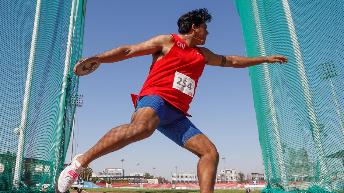 Claudio Romero aseguró su clasificación a París 2024 en el lanzamiento de disco