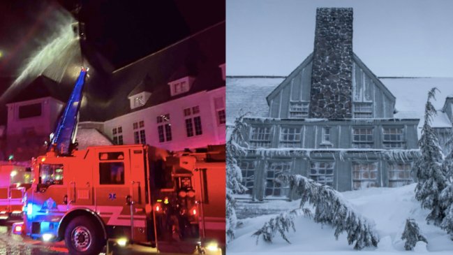 Incendio dañó al icónico hotel de la película 