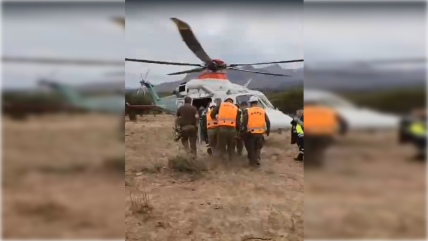  Carabineros rescató a persona que cayó de un caballo en Machalí  