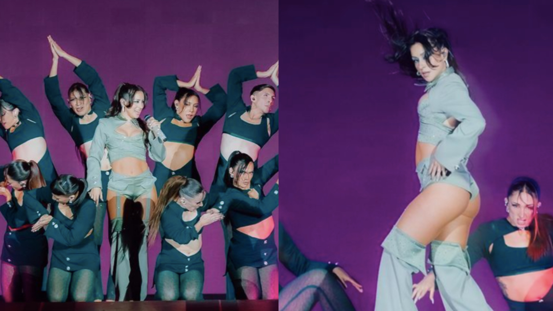 Denise Rosenthal deslumbra como telonera de Karol G en el Estadio Nacional