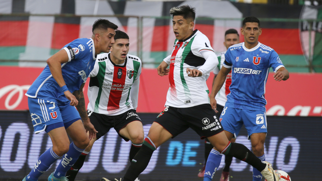 Universidad de Chile igualó ante Palestino en un batallado partido