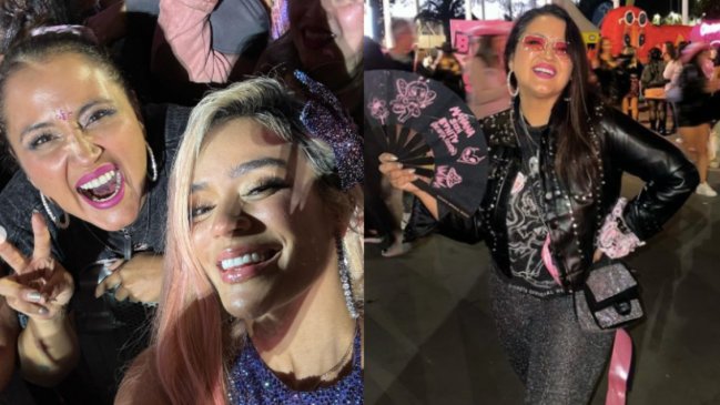 Pamela Leiva compartió mágico momento con su ídola Karol G en el Estadio Nacional