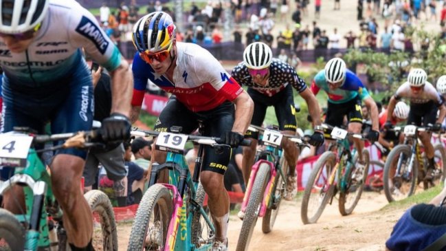   Martín Vidaurre concretó un nuevo top ten en la Copa del Mundo de ciclismo de montaña 