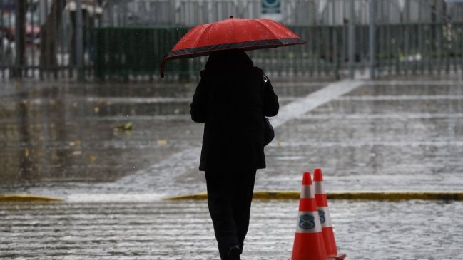 Senapred emitió alerta temprana por lluvias entre Maule y Biobío