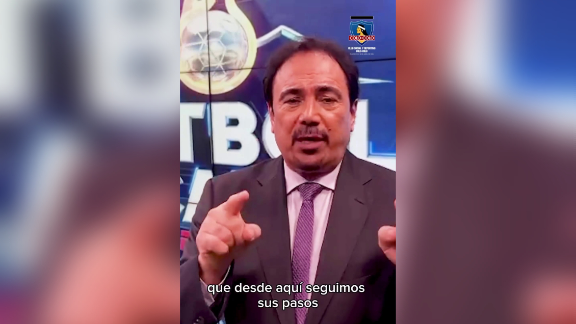 Hugo Sánchez saludó a Colo Colo por sus 99 años: 