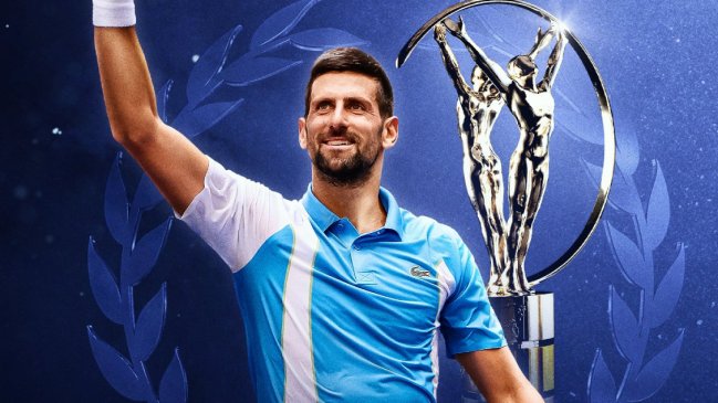   Djokovic ganó por quinta vez el Laureus al mejor deportista 